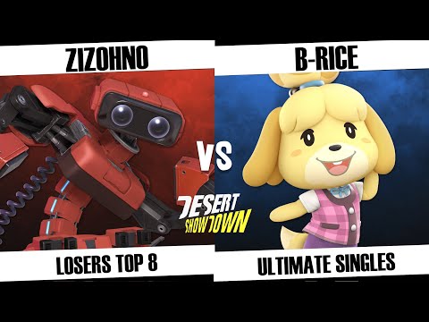 Desert Showdown 1 | Losers Top 8 - ZizOhNo (R.O.B.) Vs. Æ | B-Rice (Isabelle)