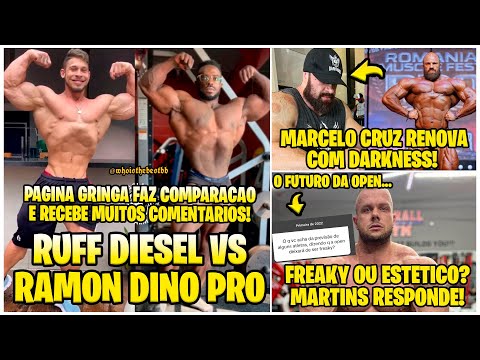 RAMON VS RUFF DIESEL QM LEVA? PAGINA GRINGA COMPARA ! MARTINS SOBRE OPEN! CRUZ RENOVA COM INTEGRAL!