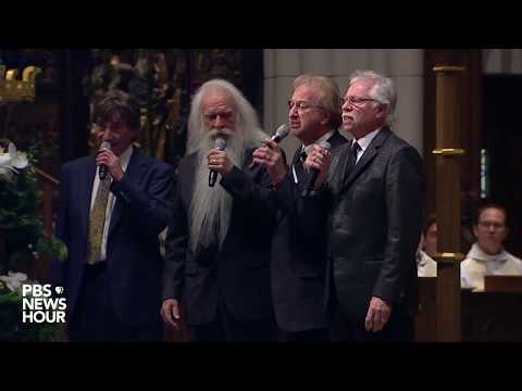 WATCH: Oak Ridge Boys sing 'Amazing Grace' at George H.W. Bush Houston funeral