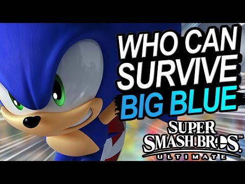 Who Can SURVIVE Big Blue With The Bunny Hood? | Super Smash Bros. Ultimate Video
