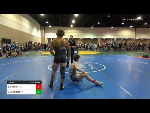 136 Lbs Prelims - Blue Stiffler, Roundtree Wrestling Academy Vs Camden Arbogast, New Hampshire D09