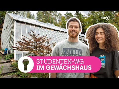 Living in a greenhouse: sustainable living in the student dormatory ESA | SWR Room Tour
