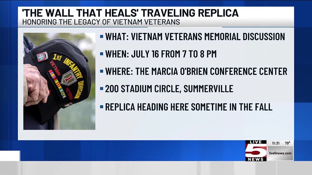 VIDEO: Dorchester Heritage Center to host presentation about The Wall That Heals