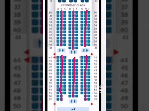 Calculating the best seat in economy - airline flight tips - flight attendant/ cabin crew