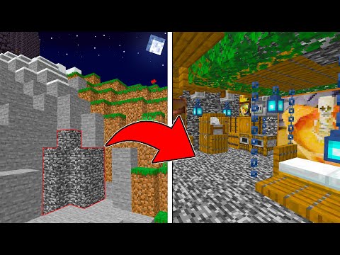 MARCY COSTRUISCE UN BUNKER DI BEDROCK nella BASE del BIG RE OSCURO! - BIG VANILLA - Minecraft ITA