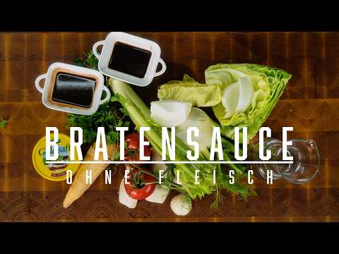 Vegane Bratensoße ohne Backofen – Kochen im Tal