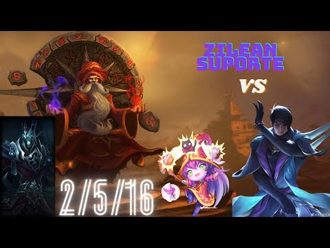 ZILEAN SUPORTE VS APHELIOS/LULU. A COMP TROLL QUE DEU CERTO.