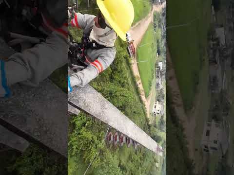 Manutenção em rede de 69Kv São Luiz do Anua Roraima