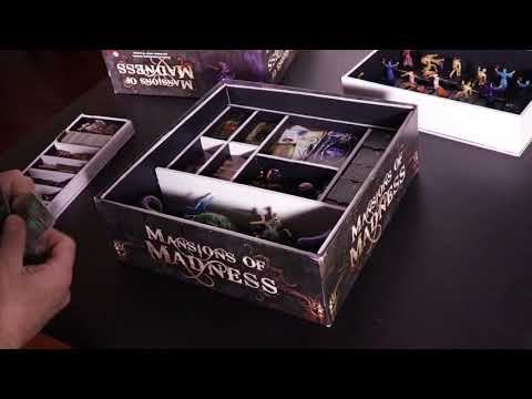 DIY Foam Core Box Insert for Mansions of Madness 1st Edition