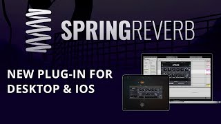 Spring Reverb Plug-in Demo and Sound examples for AAX, VST, AU and AUv3 (iPhone & iPad)