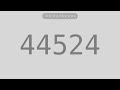 Numbers 1 To 100000 New Font