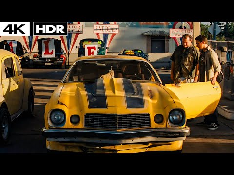 Transformers (2007) - Sam Buys His First Car 4k HDR
