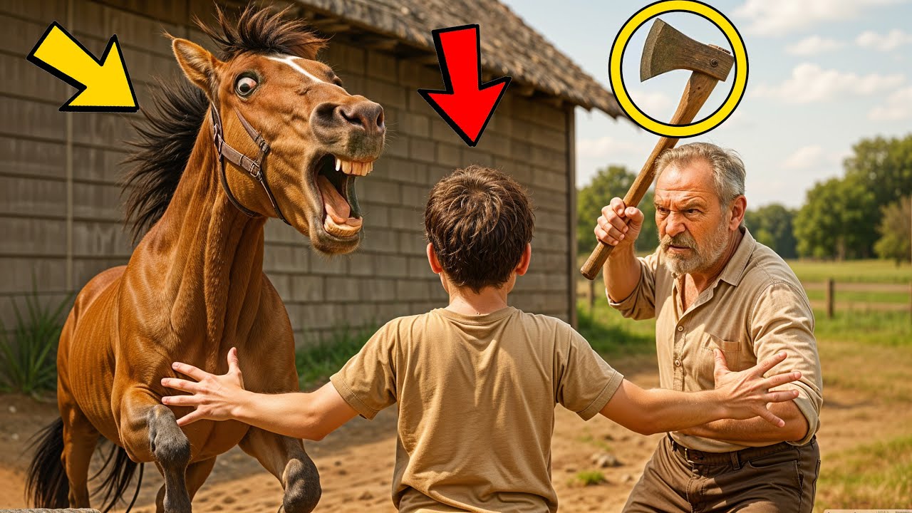Wild Horse Was Set to Be Put Down, But a Humble Boy Did Something Unbelievable to Save It