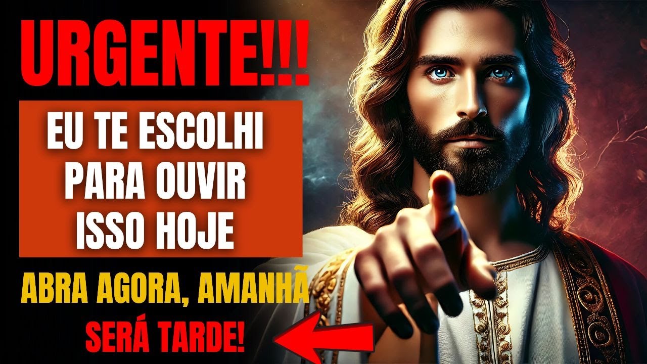 SE VOCÊ NÃO OUVIR AGORA, PODE SER TARDE DEMAIS! MENSAGEM DE DEUS