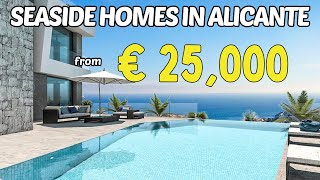 Live by the sea for under €55,000! Incredible Properties in Alicante from €25,00