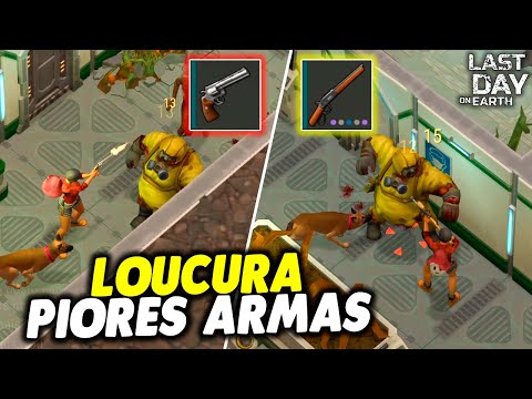 LOUCURA PIORES ARMAS NO LABORATÓRIO - Last Day On Earth