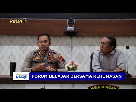 POLRES KEBUMEN GELAR FORUM BELAJAR BERSAMA TERKAIT KEHUMASAN ANTISIPASI BERITA TAK BERIMBANG