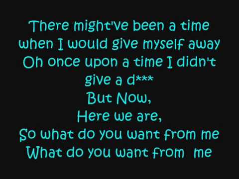 Whataya Want From Me : Adam Lambert : Lyrics!