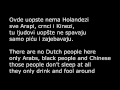 Riblja Čorba - Amsterdam (English lyrics)