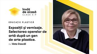 "Selectarea operelor de artă după un gen de arte plastice"