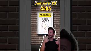 On This Day in Theatre History: &quot;Little Women&quot; Becomes a Broadway Musical (January 23, 2005)