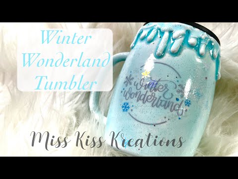 Winter Wonderland Tumbler Tutorial
