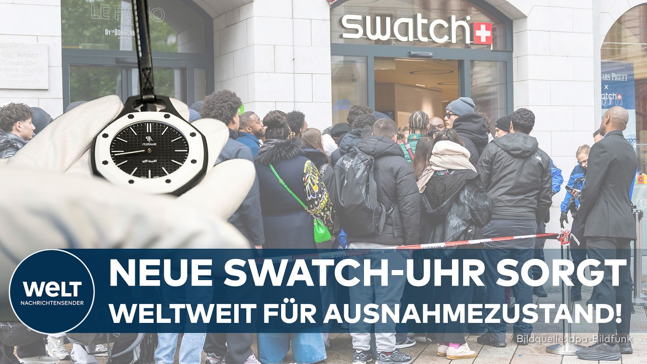 UHREN-HYPE ESKALIERT: Luxus-Swatch sorgt für Tumulte und weltweite Aufregung!