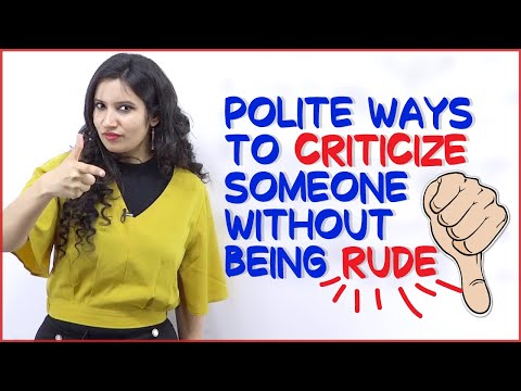 無礼にならずに相手を批判するための丁寧な英語フレーズ｜英会話練習法｜ミシェル (Polite English Phrases To Criticise Someone Without Being Rude | Spoken English Practice | Michelle)