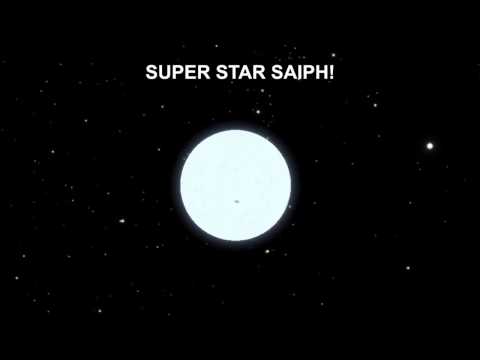 Eyes on the Sky: Super Star Saiph