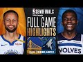 Minnesota Timberwolves Vs Golden State Warriors Full Game Highlights May 8 2025 NBA PLAY OFF 2024 25