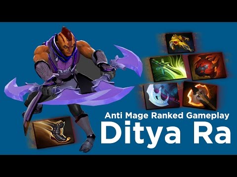 Ditya Ra Anti Mage 6900+ Ranked Gameplay