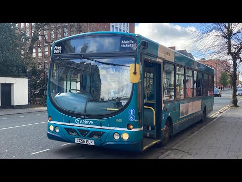 Bonus video! 2668 CX58 EUK getting ragged around Chester….