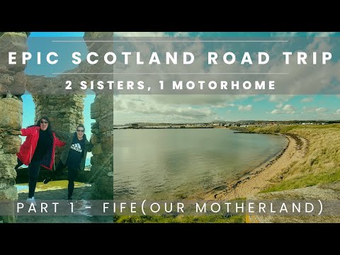 Motorhome Road Trip | Scotland Part 1- Falkirk Wheel and Elie in Fife