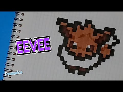 EEVEE PIXEL ART POKEMON - PIXELADOS