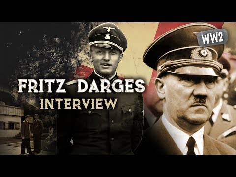 Short interview with Fritz Darges - Hitler's adjutant and Knight's Cross recipient