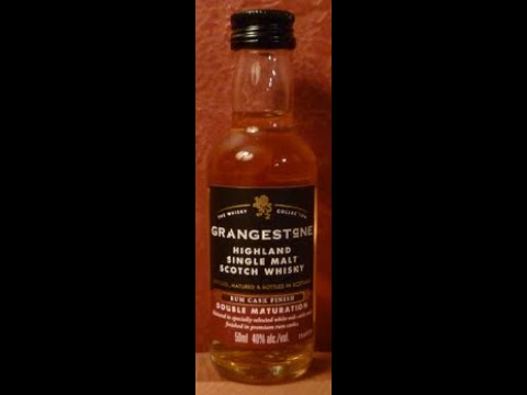 Whiskey Review: #252 Grangestone Highland Single Malt Double Maturation Rum Cask Finish Scotch