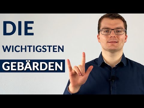Die wichtigsten Gebärden in der Gebärdensprache