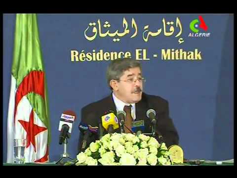 الوزير الأول الجزائري والعلاقات مع المغرب