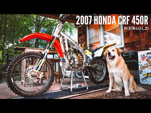 $700 Blown Up CRF450r - Rebuild Ep. 1