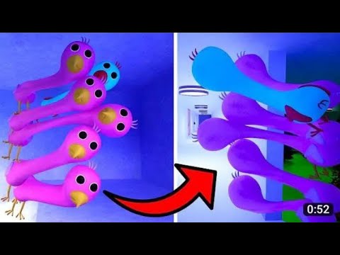 Opila bird reunites with her baby birds  scene \Garten of Banban2#gartenofbanban