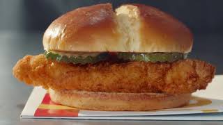 Official McDonalds New Crispy Chicken Sandwich Com