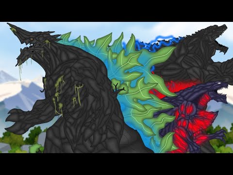 TREE GODZILLA!!! Godzilla earth & Tree godzilla VS Shin Godzilla earth : PiKKY GODZILLA