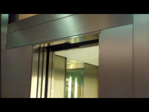2007 OTIS Gen2 scenic elevator in a public building in Curtatone (MN) Italy