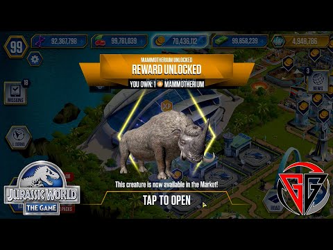 Cenozoic Hybrid : Mammotherium Unlocked | Jurassic World The Game