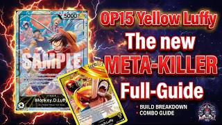 YELLOW LUFFY IS THE META-KILLER! ⚓ OP15 Sky Island Deck Guide | OP TCG