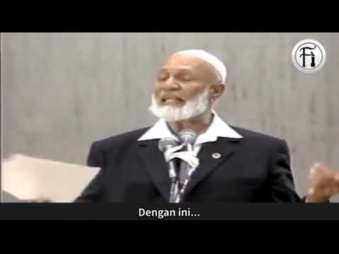 Ahmad Deedat on Israel and Chosen People in Scriptures #palestine #israel