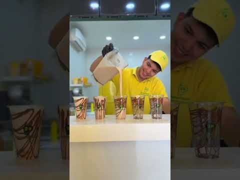 Ice Cream & Chocolate Banana Shake 🍫 🍦 🍌 🧃 🥤