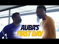 AUBAMEYANG MEETS XAVI + NEW TEAM MATES... ??