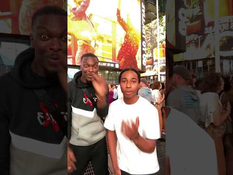 Bumped into Notti Osama’s clone in Times Square😳