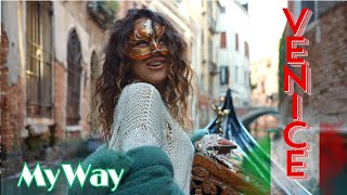 Gondola tour of Venice Italy and award winning chichetti, favorite dish of locals